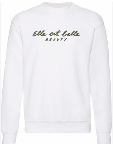 Sudadera Belle blanca