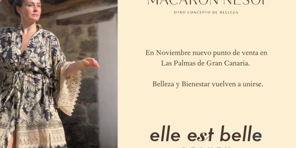 Macarón Nêsoi nuevo punto de venta Elle Est Belle Beauty