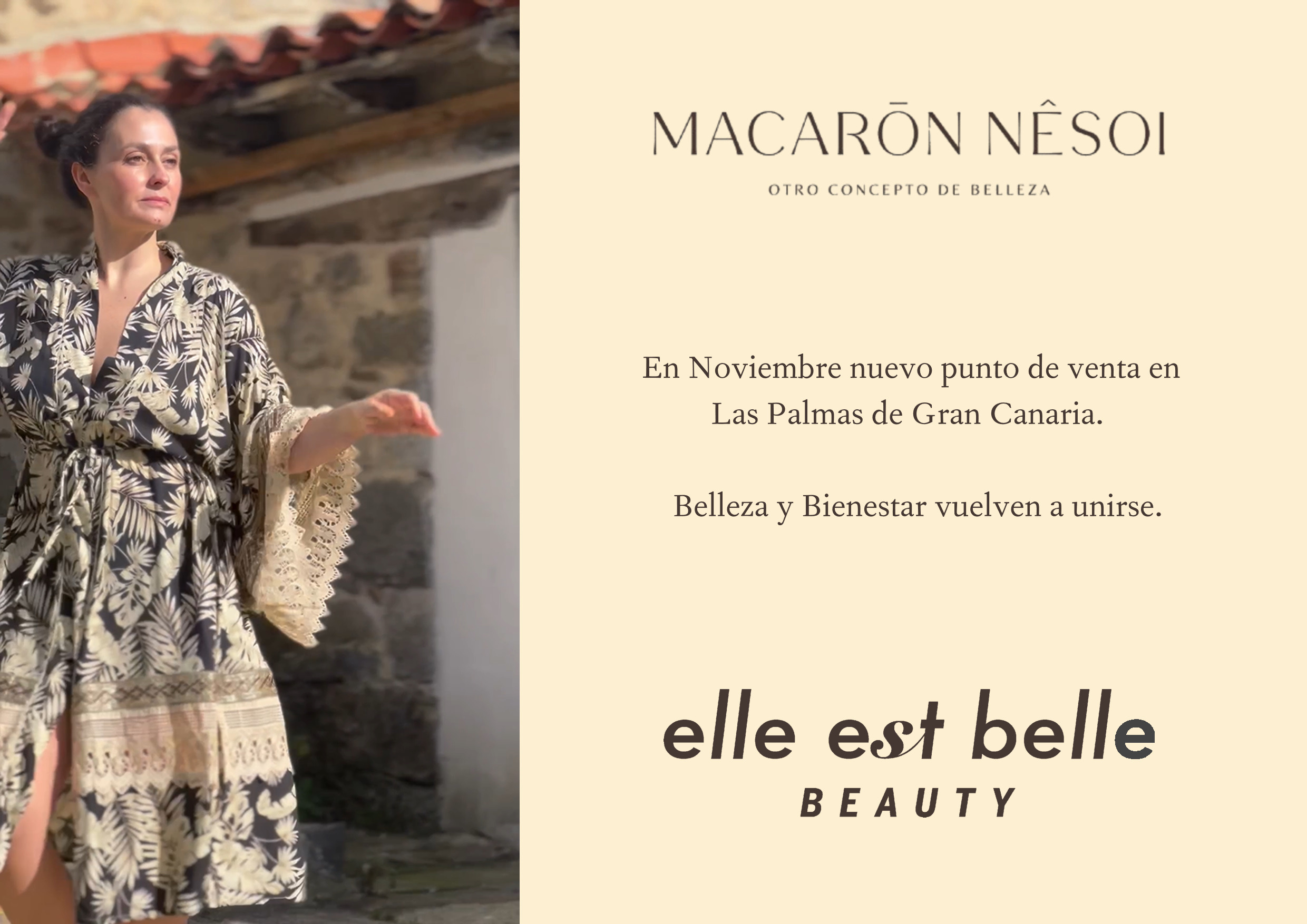 Macarón Nêsoi nuevo punto de venta Elle Est Belle Beauty