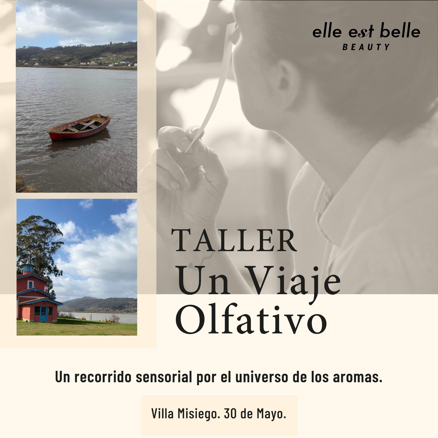 Un Viaje Olfativo llega a Villa Misiego el 30 de Mayo